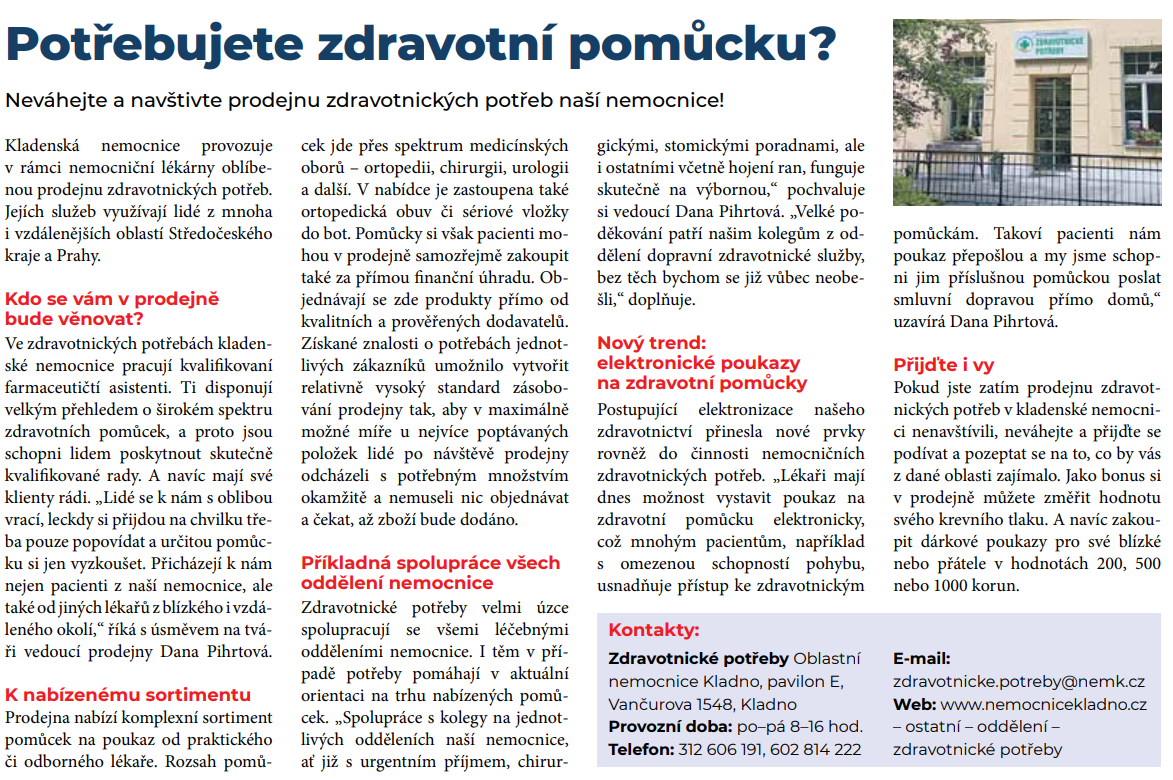 2024 07 29 ze zpravodaje prodejna zdr potreby