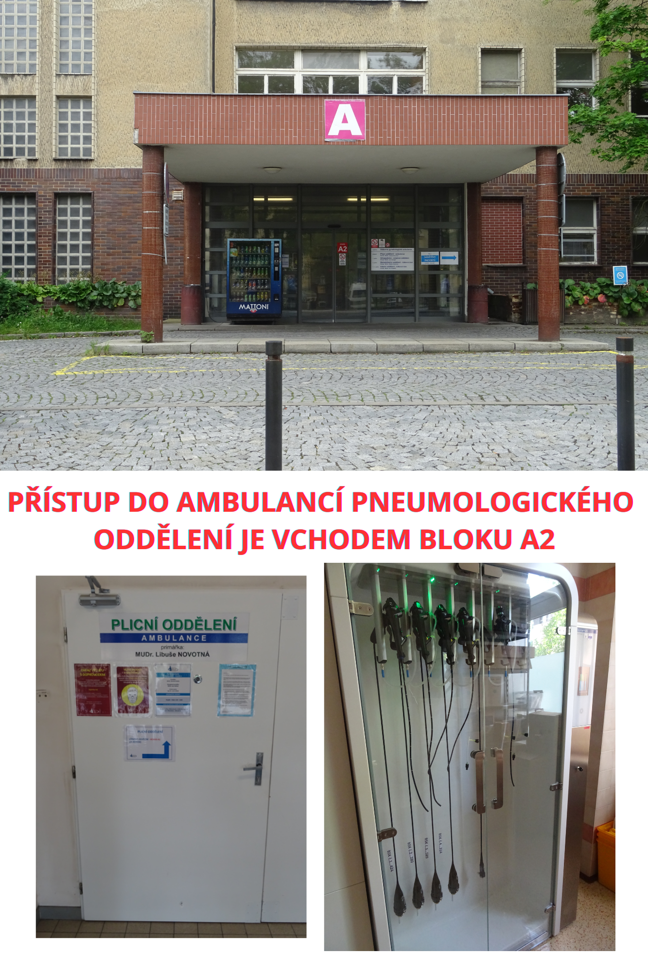 vstup na plicní ambulanci nove