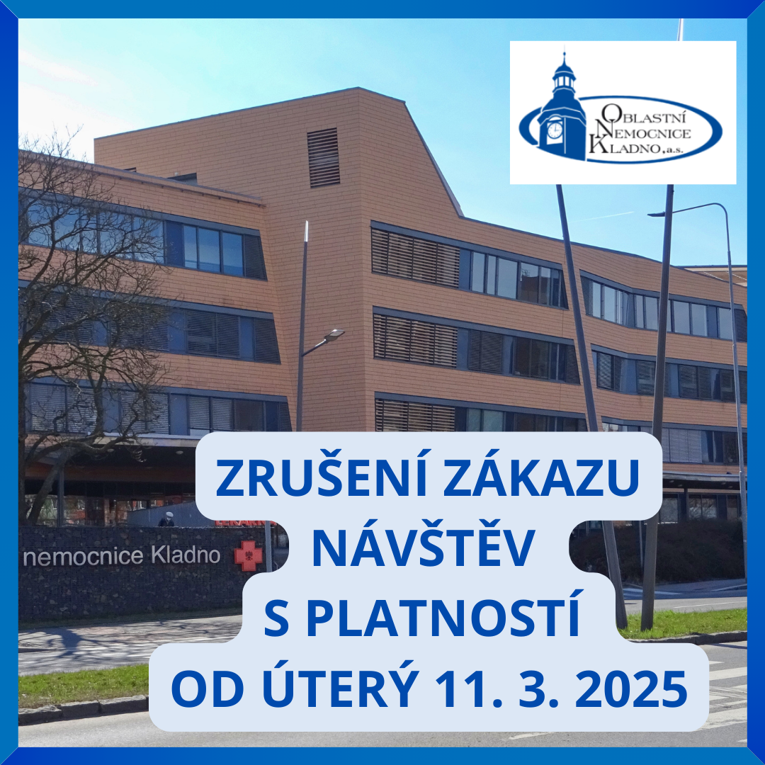 zrušení zákazu návštěv s platností od úterý 11. 3. 2025