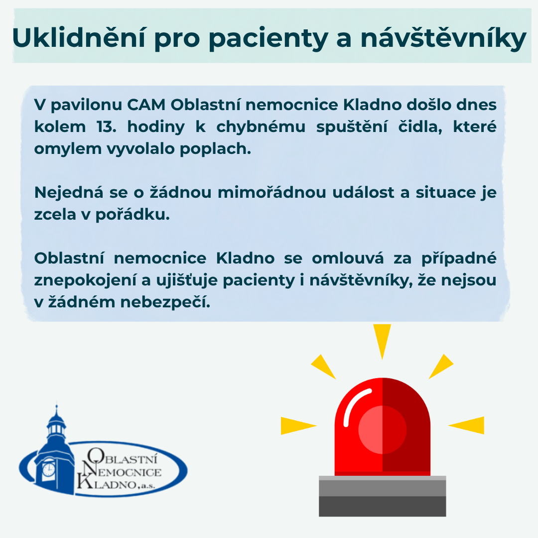 uklidnění pro pacienty a návštěvníky