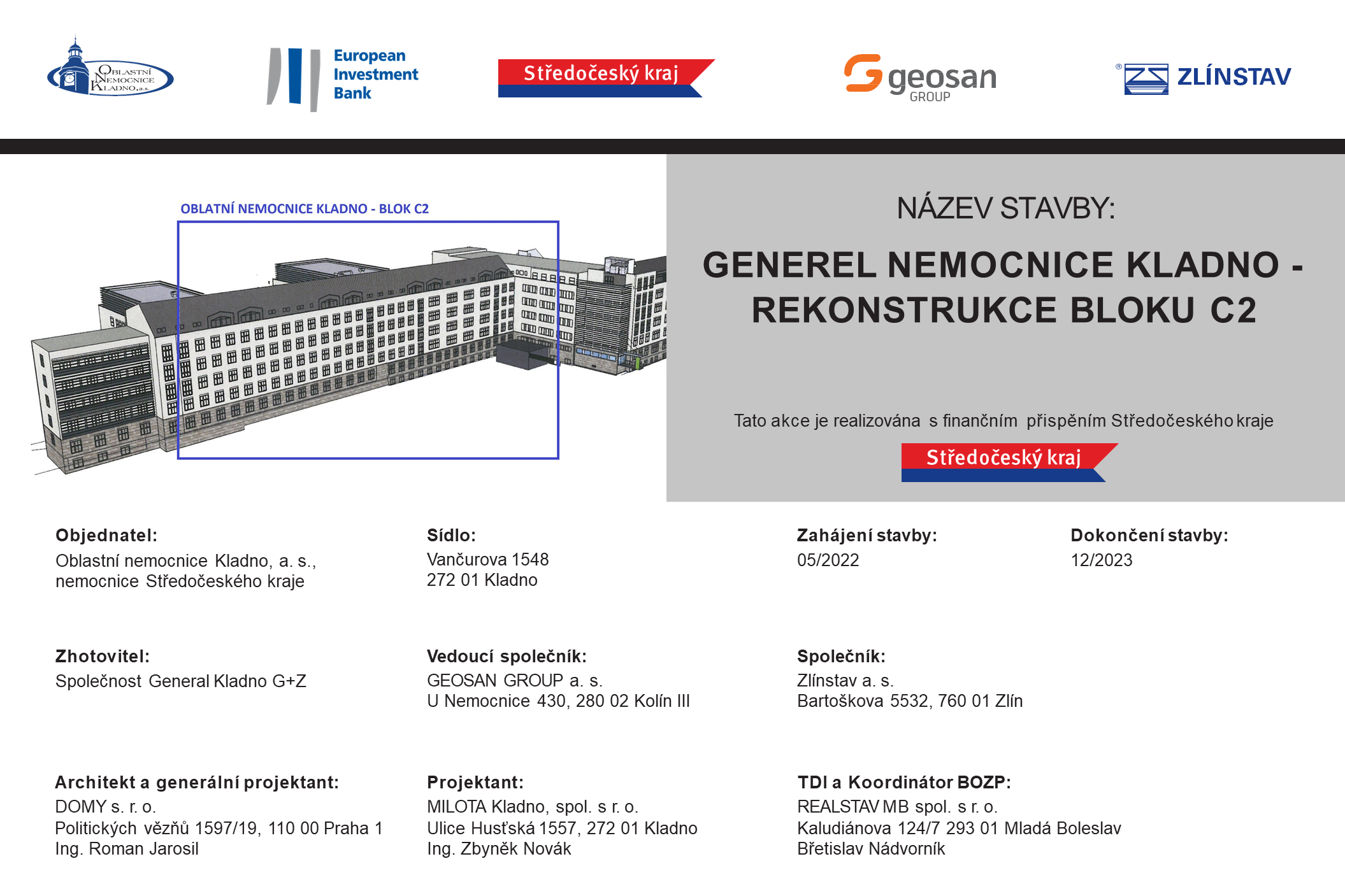 3. návrh informační tabule nemocnice kladno kladno4