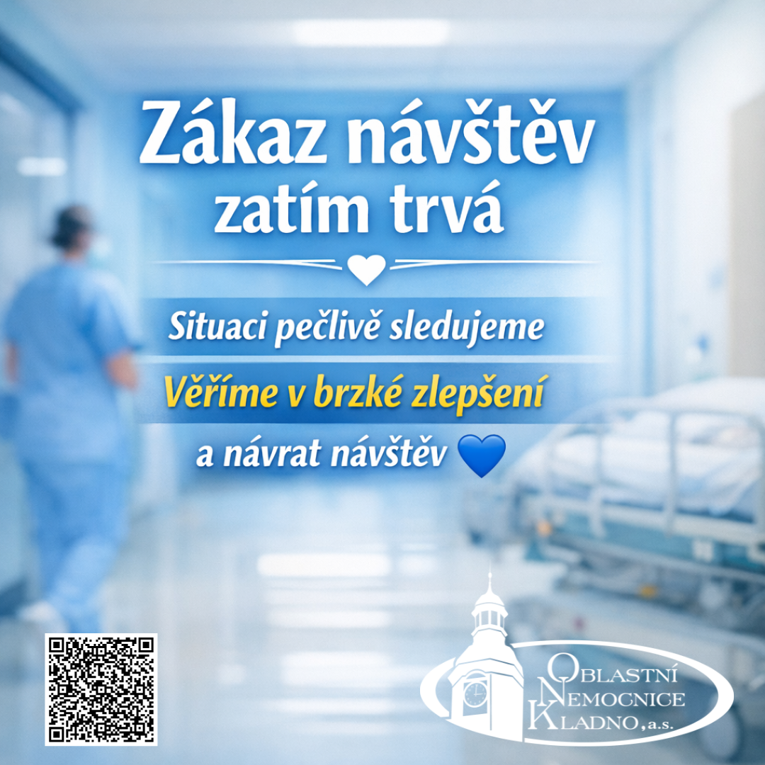 zakaz navstev jeste trva