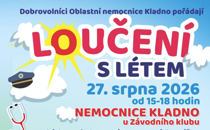 Dobrovolníci kladenské nemocnice zvou na Loučení s létem - čtvrtek 27. srpna od 15 do 18 hodin 